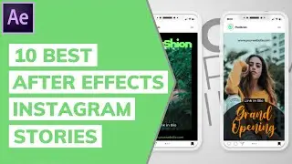 10 Best After Effects Instagram Stories Templates 2021