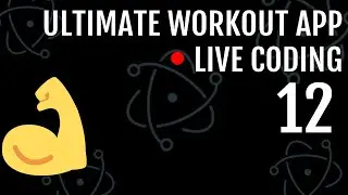 Building the Ultimate Workout App: Live Coding Session #12 | Designing the Homepage