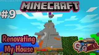 MAKING BEAUTIFUL HILL HOUSE | MINECRAFT GAMEPLAY #9 #gpgamer