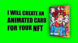 create animated 3d card with your nft