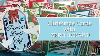 Christmas Cards with NO SCRAPS