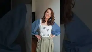 шила блузу -получилось платье 