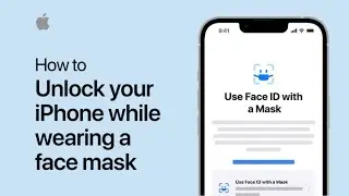 How to unlock your iPhone while wearing a face mask | Apple Support