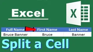 Split Column into Multiple Columns in Excel (Split a cell)