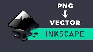 Inkscape Tutorial: How to convert png image to vector image in Inkscape