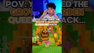 The GROW A GARDEN QUEEN BEE Glitch Is INSANE🐝👑‼️