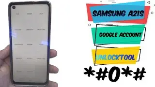 Samsung A21S  New Method|*#0*#  |Remove Google Account with Unlocktool 2024