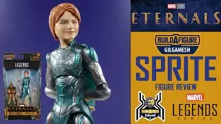 Marvel Legends Eternals SPRITE Lia McHugh GILGAMESH BAF Wave MCU Movie Figure Review