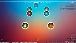 Cytus II charts with the osu!lazer Growth mod