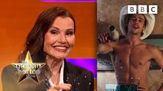 Geena Davis reveals why Brad Pitt was cast in Thelma & Louise 😍 | The Graham Norton Show - BBC