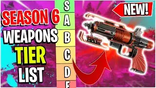 An APEX PREDATORS Season 6 WEAPONS TIER LIST! - Apex Legends Season 6