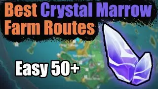 Best Crystal Marrow Farm Routes/Locations - [Genshin Impact 2.0]