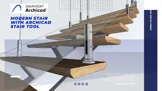 Staircase Shaft,  Documentation and  Enhancements in ArchiCAD