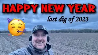 HAPPY NEW YEAR 🥳 the final dig of 2023 but what will we find?!? XP DEUS 2 - METAL DETECTING