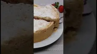 Так вкусно и так просто 🍓🥮 Пирог с творогом и клубникой I 