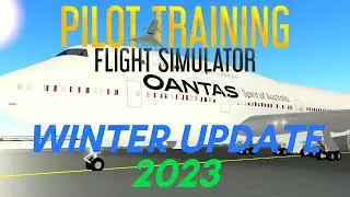 Pilot Training Flight Simulator WINTER UPDATE SHOWCASE! | Roblox PTFS