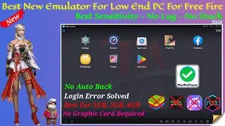 New Best Emulator For Free Fire On Low End PC | How to Download & Install MuMu Nebula Emulator| ob45