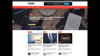 Create a awesome newspaper website with in 7 minutes