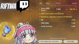 Genshin Impact Streamers Roll Artifacts 