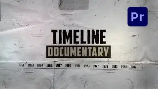 Timeline Documentary Promo For Premiere Pro