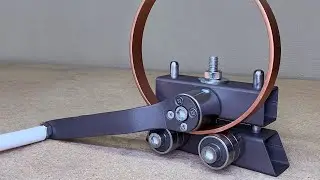 How To Make A Homemade Roller Bender || Metal Bender project