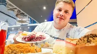 МУКБАНГ😋 ОБОЖРАЛСЯ КАК СВИНЬЯ😂 ШВЕДСКИЙ СТОЛ В ИЗМАЙЛОВО БЕТА