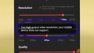 How To Fix Video.Guru Too high output video resolution, your mobile device does not support Solved