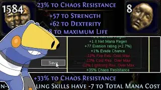 Profit Crafting a Gear Upgrade in Path of Exile Crucible League