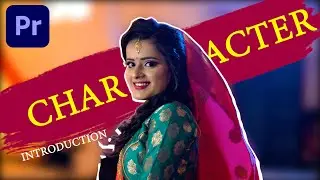 How To Create Character Introduction Effect | Premiere Pro Tutorial | Pre-Wedding & Wedding Video