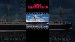 Lancastria, Carpathia, Empress of Britain, Oceanic 2 #shorts #edit #ships