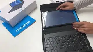 Tablet Alcatel 1T 8082 10'' Wi-Fi  Preto + Teclado | Unboxing | P-Telemóveis