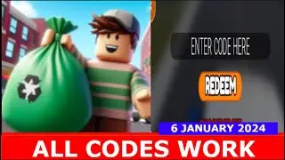 *ALL CODES* [🗑️] Collect Garbage For Fun ROBLOX | JANUARY 6, 2024