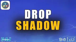 How to Add DROP SHADOW to Text in Davinci Resolve | davinci resolve tutorial for beginners in hindi