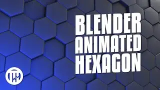 Animated Hexagon Pattern - Blender 2.9 Eevee Tutorial