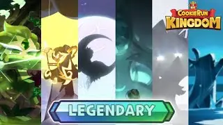 All LEGENDARY COOKIES in Cookie Run Kingdom 😱