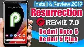 Resurrection remix For Redmi note 5 | Redmi 5 plus |Tecno Ranjeet