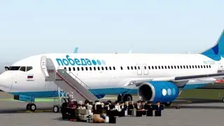 Pobeda airlines | Рейс Газипаша-Москва | Roblox