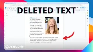 How to Recover Deleted Text on Google Docs