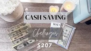 CASH SAVING CHALLENGES ♡ Server Tips! ♡ $207