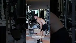 Как накачать спину?