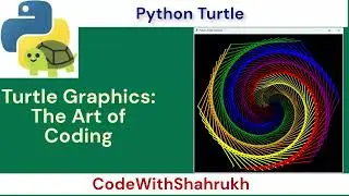 Turtle Graphics: The Art of Coding. #python