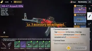 UNDAWN - Reach Firearm Accessory Set level 3 [Adventure Guide]