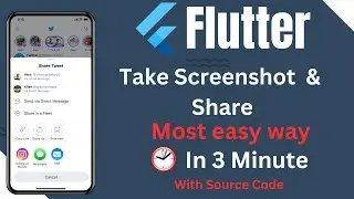 Flutter Take Screenshot and Share