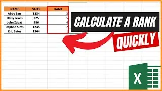 How to Calculate Rank in Excel [Step-by-Step Guide]