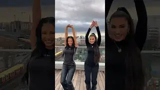 Enisa & Ivana Santacruz dancing to “Just a Kiss” 🔥💋