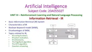 Information Retrieval-Natural Language Processing-Artificial Intelligence-20A05502T-unit-3