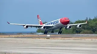 Planespotting in 4K at Phuket Int’l Airport Part 3. Up Close action at 8/5 Cafe!