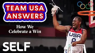 How Do Team USA Celebrate Their Big Wins? | SELF