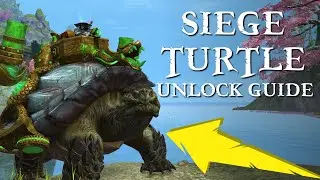 How to Unlock the Siege Turtle Mount in Guild Wars 2 End of Dragons