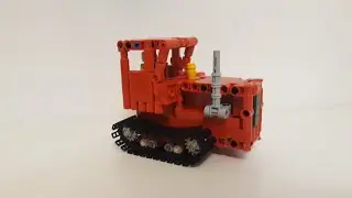 ДТ 75 из лего техник/Lego Technic DT 75